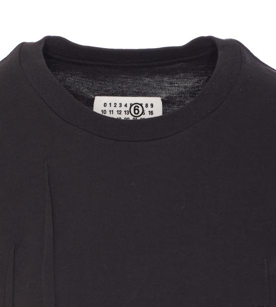 25SS MM6 메종마르지엘라 반팔 티셔츠 S52GC0328 S24311899 Black - MM6 MAISON MARGIELA