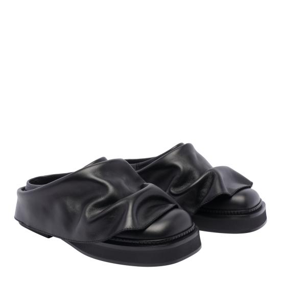 25SS 디 아티코 뮬/슬리퍼 250WSH00855 LBT019AA100 Black - THE ATTICO