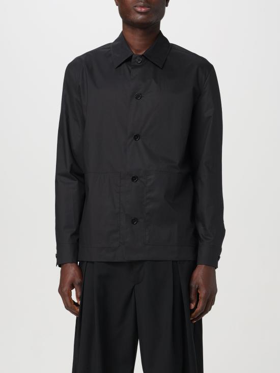  에르메네질도제냐 긴팔 셔츠 UDV07A7SOW04 615 nero