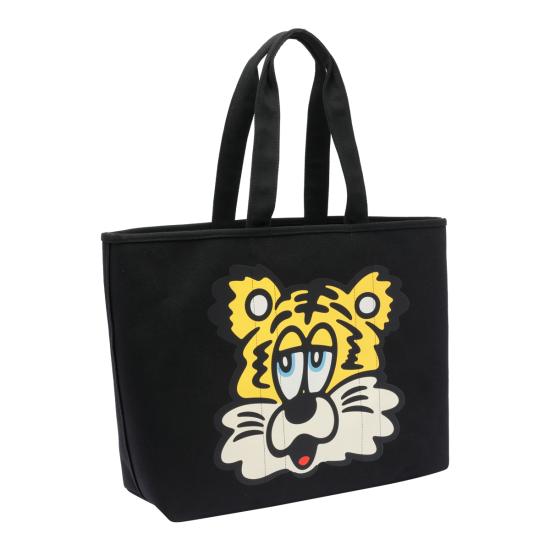 25SS 겐조 토트백 FF58SA911F35 99 Black - KENZO