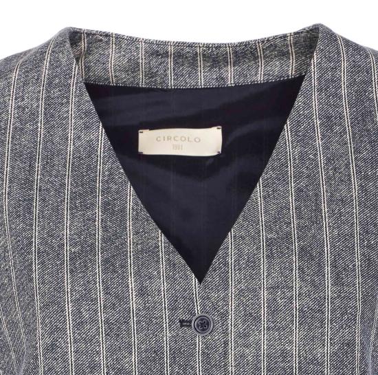 25SS 치르콜로1901 베스트 FD3486 BLUE Grey - CIRCOLO 1901