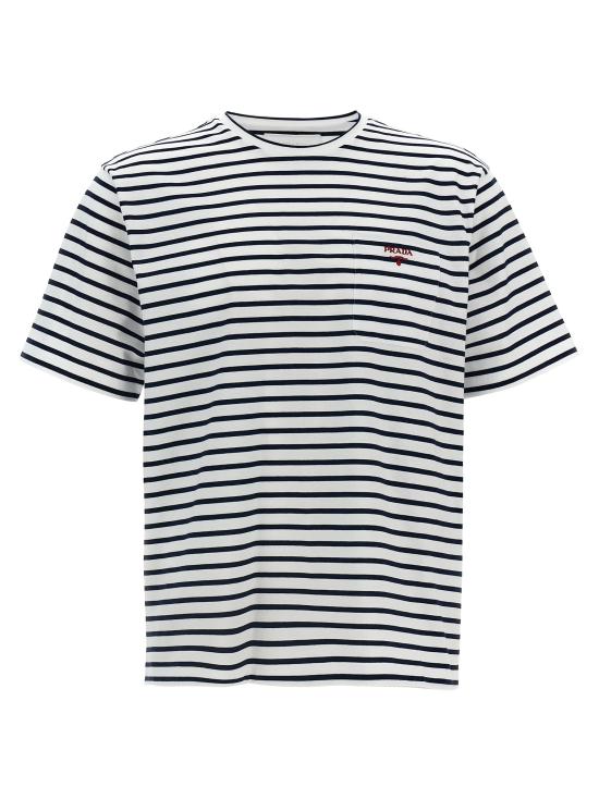 25FW 프라다 반팔 티셔츠 UJN929SOOO1045F0UB0 Multicolor