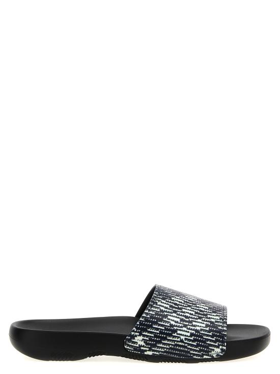 25FW 버버리 샌들 8102421BLACKCALICOIPCHK Multicolor