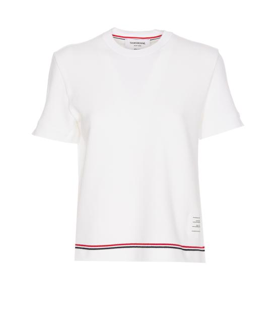 25SS 톰브라운 반팔 티셔츠 FJS193A J0185100 White