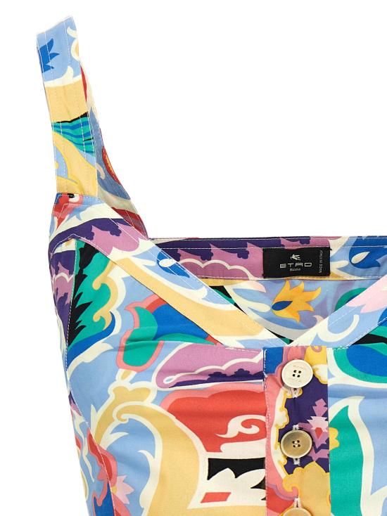 25SS 에트로 민소매 티셔츠 WRJA010199SA5H9X0887 Multicolor - ETRO