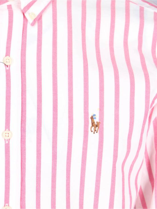 25SS 폴로 랄프로렌 / 남성 스트라이프 긴팔 셔츠 710 938684 002 Pink BPG - POLO RALPH LAUREN