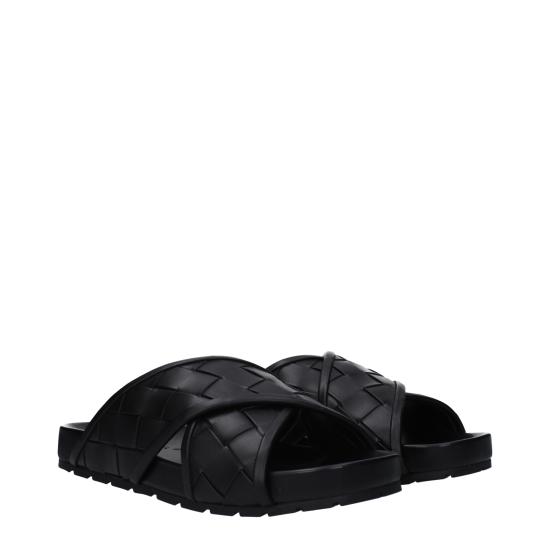 25FW 보테가베네타 뮬/슬리퍼 786883V3HB01000 - BOTTEGA VENETA