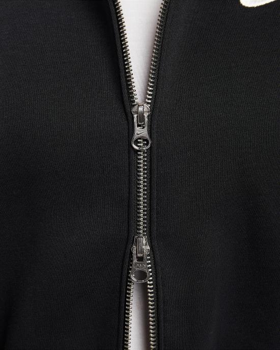  나이키 피닉스 플리스 크롭 후드 집업 HJ0941 010 DOM - NIKE