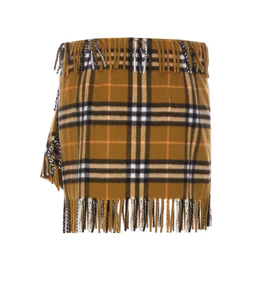 24FW 버버리 미디 스커트 8099716 C1422 MultiColour - BURBERRY