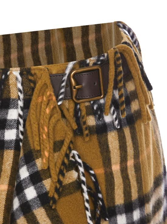 24FW 버버리 미디 스커트 8099716 C1422 MultiColour - BURBERRY