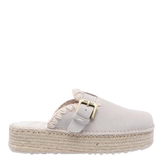 25SS 모우 뮬/슬리퍼 641000A CHLK White