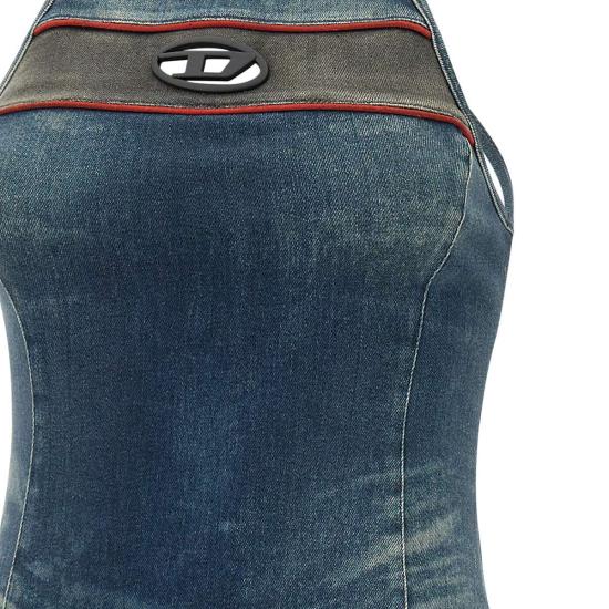 25SS 디젤 숏 원피스 A17351 0ABCZ01 Blue - DIESEL