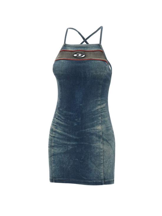 25SS 디젤 숏 원피스 A17351 0ABCZ01 Blue - DIESEL