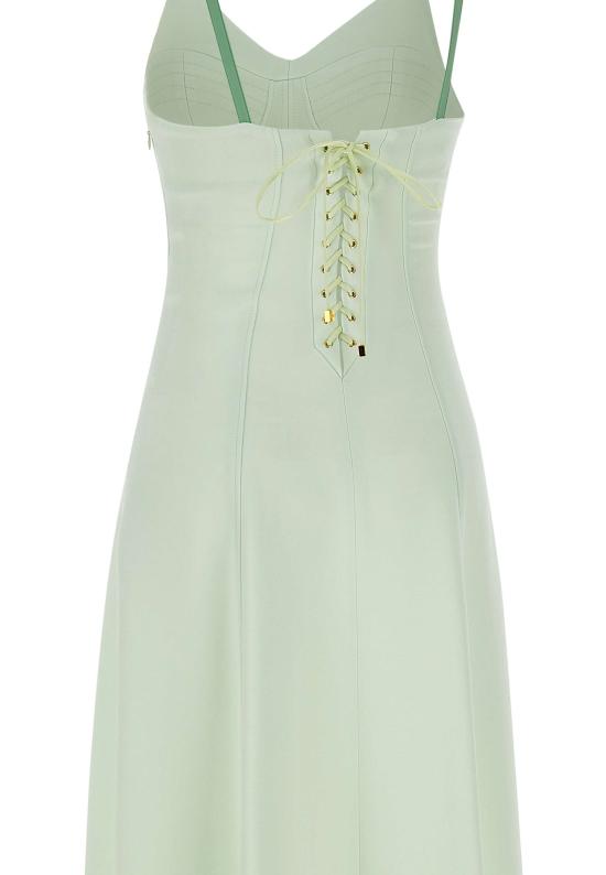 25SS 엘리자베타프랜치 미디 원피스 AB74852E2 124 Green - ELISABETTA FRANCHI