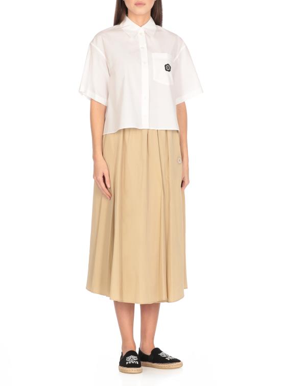 25SS 겐조 셔츠 FF52CH2629LH 01 White - KENZO