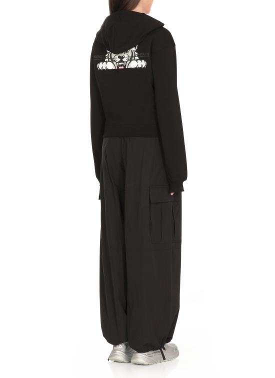 25SS 겐조 후드 티셔츠 FF52SW1924MF 99J Black - KENZO