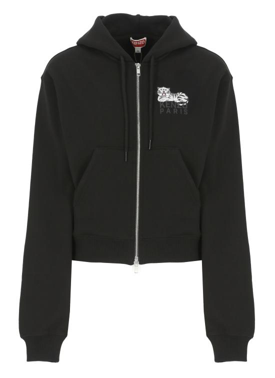 25SS 겐조 후드 티셔츠 FF52SW1924MF 99J Black