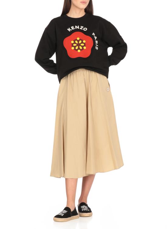 25SS 겐조 긴팔 티셔츠 FF52SW1894MF 99J Black - KENZO