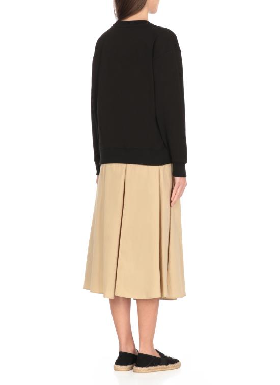 25SS 겐조 긴팔 티셔츠 FF52SW1894MF 99J Black - KENZO