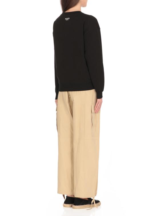 25SS 겐조 긴팔 티셔츠 FF52SW1874MF 99J Black - KENZO