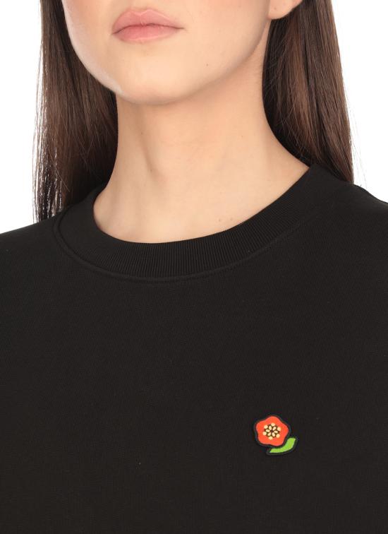 25SS 겐조 긴팔 티셔츠 FF52SW1874MF 99J Black - KENZO