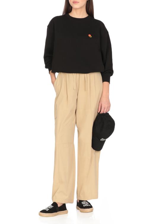 25SS 겐조 긴팔 티셔츠 FF52SW1874MF 99J Black - KENZO