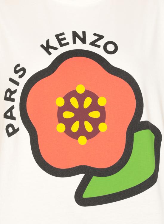 25SS 겐조 반팔 티셔츠 FF52TS1684SO 02 White - KENZO