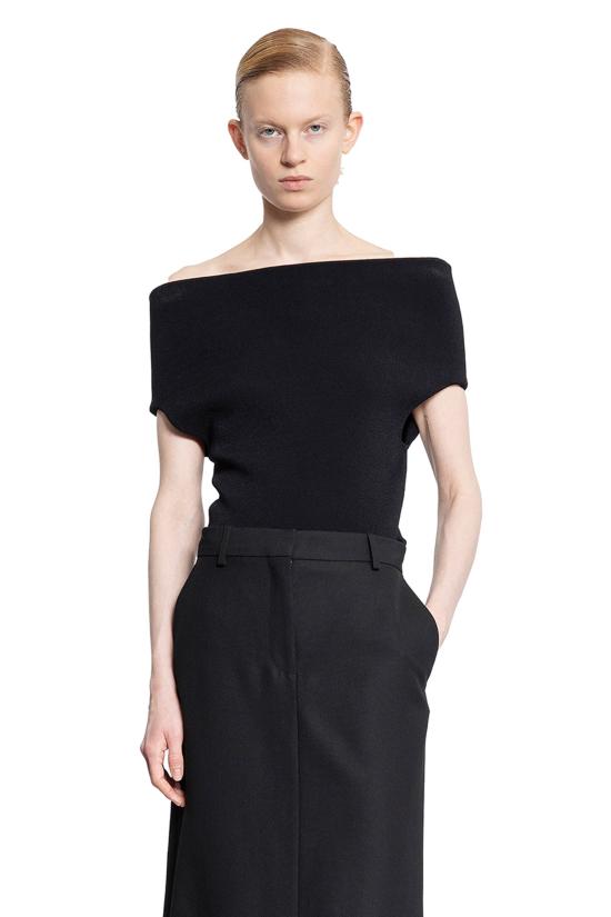  토템 셔츠 251WRT4650YA0137001 Black - TOTEME