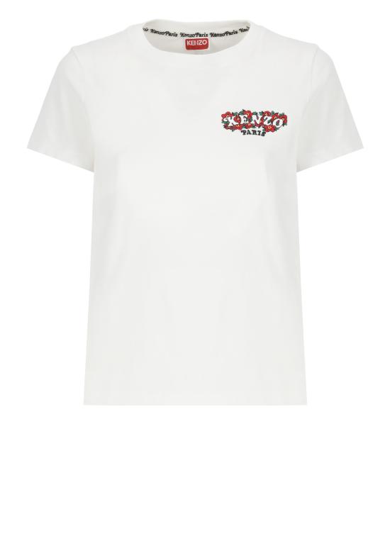 25SS 겐조 반팔 티셔츠 FF52TS1544SO 02 White