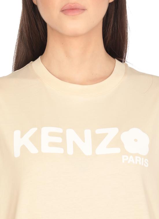 25SS 겐조 반팔 티셔츠 FF52TS1574SO 04 Beige - KENZO