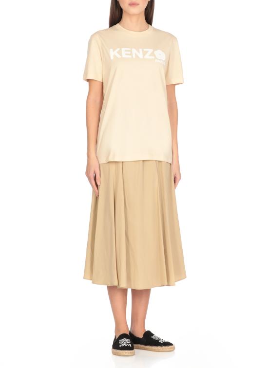 25SS 겐조 반팔 티셔츠 FF52TS1574SO 04 Beige - KENZO