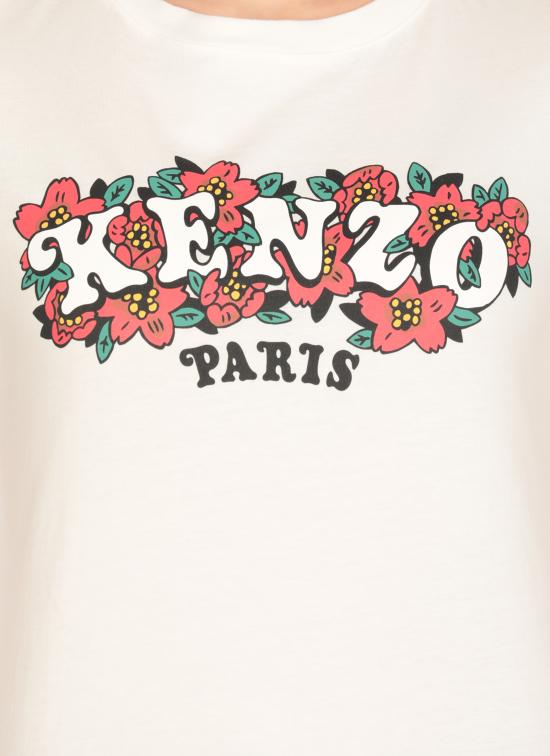 25SS 겐조 반팔 티셔츠 FF52TS1494SO 02 White - KENZO