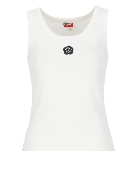 25SS 겐조 민소매 티셔츠 FF52TO7384SJ 01 White