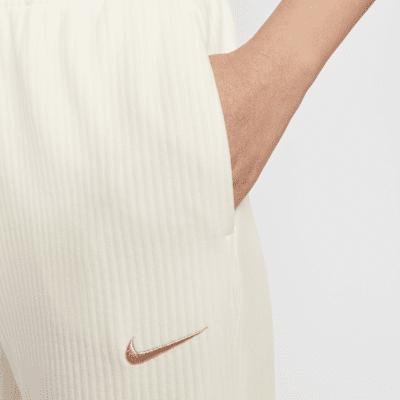  나이키 스포츠웨어 벨루어 하이웨이스트 와이드 레그 팬츠 HV5036 133 DOM - NIKE