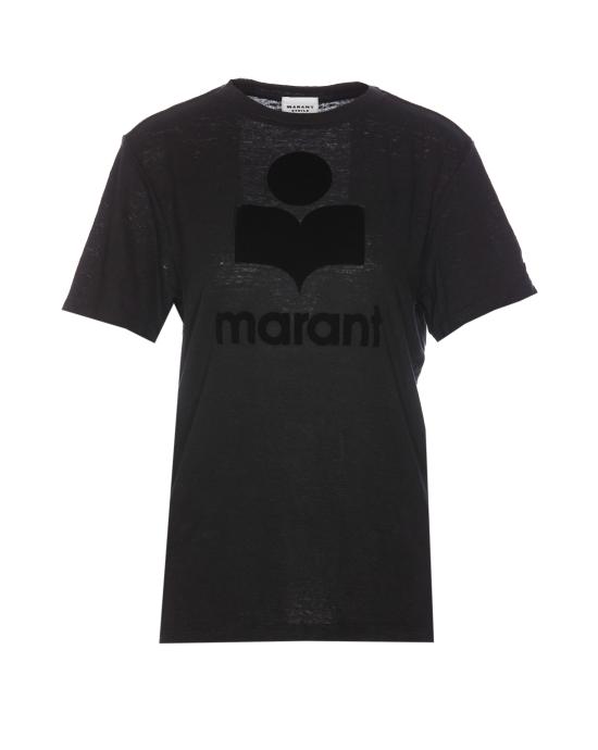 25SS 이자벨마랑에뚜왈 반팔 티셔츠 TS0001FB A1N09E01BK Black