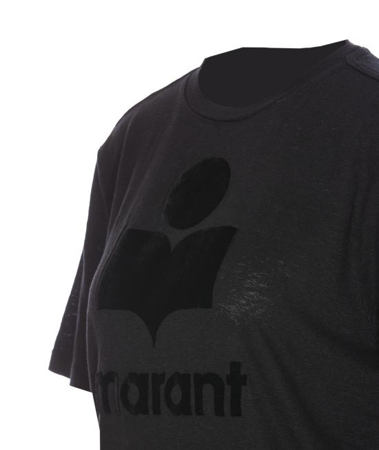 25SS 이자벨마랑에뚜왈 반팔 티셔츠 TS0001FB A1N09E01BK Black - ISABEL MARANT ETOILE