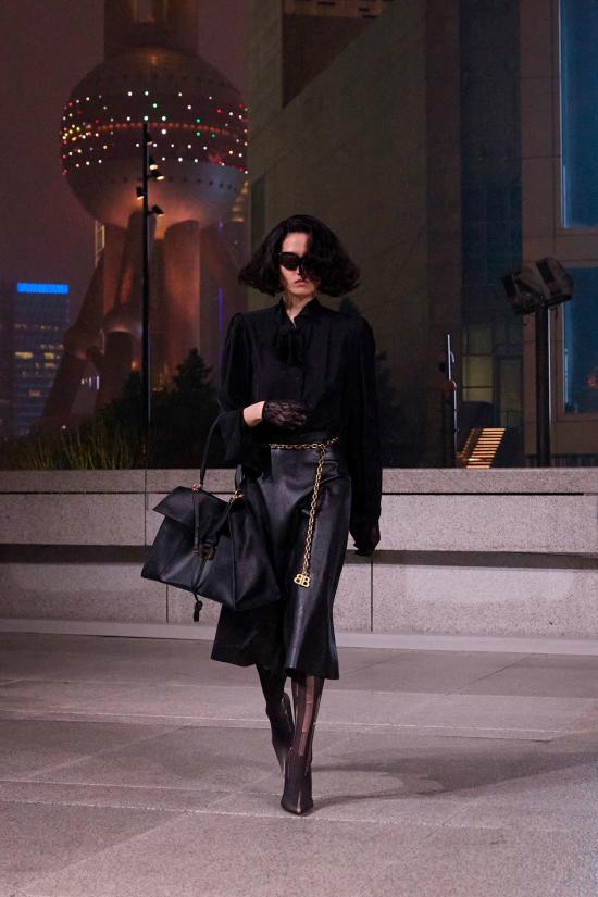  발렌시아가 셔츠 814140TRO211000 Black - BALENCIAGA