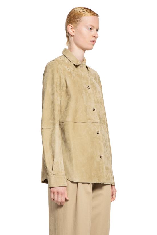  토템 셔츠 242WRT1768LE0005272 Beige - TOTEME