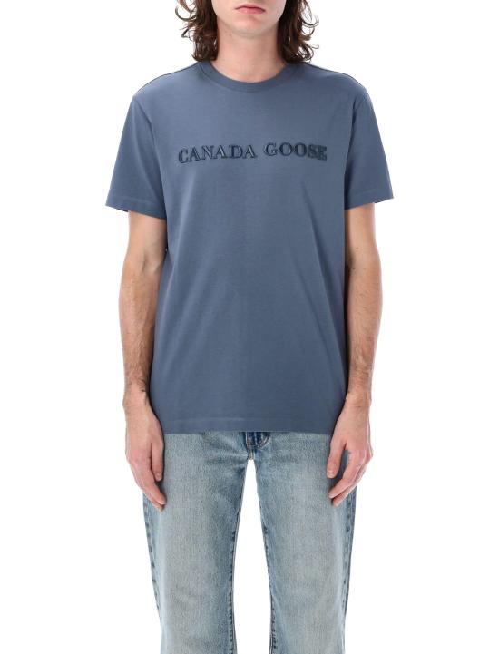 25SS 캐나다구스 반팔 티셔츠 1420M2 222 OZONE BLUE