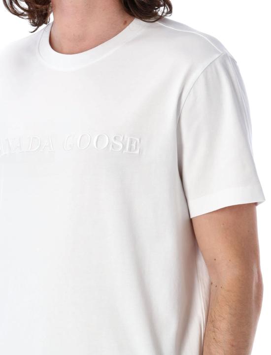 25SS 캐나다구스 반팔 티셔츠 1420M2 25 WHITE - CANADA GOOSE