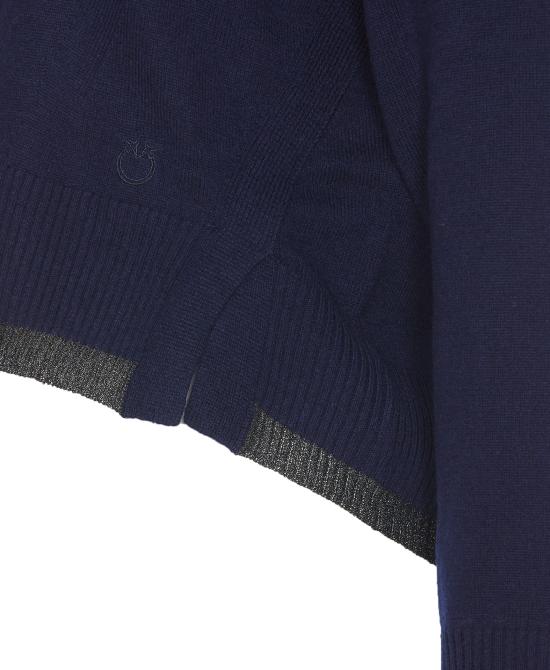 24FW 핑코 터틀넥 103996 A235G03 Blue - PINKO