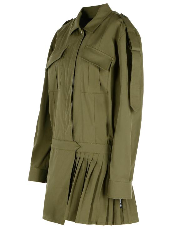 25SS 오프화이트 숏 원피스 OWDG00AS25FAB0025801 Green - OFF WHITE