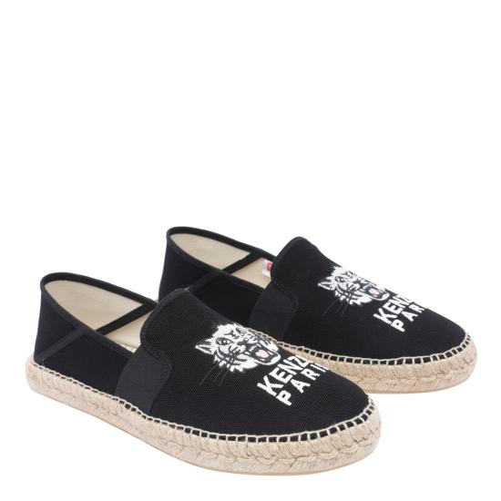 25SS 겐조 로퍼 FF55ES050F83 99 Black - KENZO