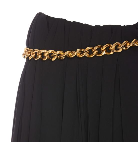 24FW 발렌시아가 미디 스커트 808788 TGO081000 Black - BALENCIAGA