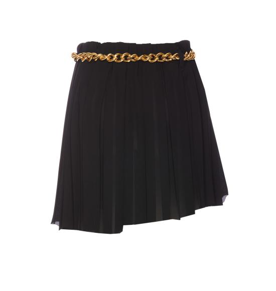 24FW 발렌시아가 미디 스커트 808788 TGO081000 Black - BALENCIAGA