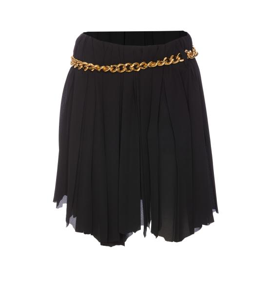 24FW 발렌시아가 미디 스커트 808788 TGO081000 Black