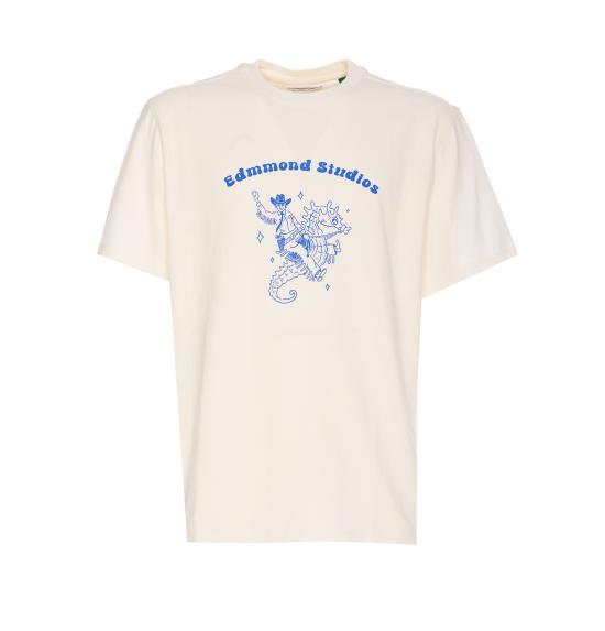 25SS 에드몬드 스튜디오 반팔 티셔츠 34010 OFF WHITE White