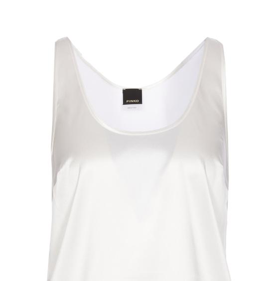 25SS 핑코 민소매 티셔츠 104670 A2JRZ05 White - PINKO