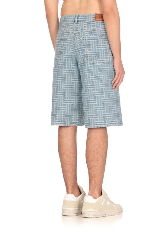 25SS 겐조 숏팬츠 FF55DS3396J4 DB Light Blue - KENZO