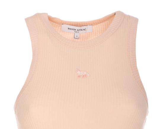 25SS 메종키츠네 민소매 티셔츠 OW00604KJ0134 0169 Pink - MAISON KITSUNE